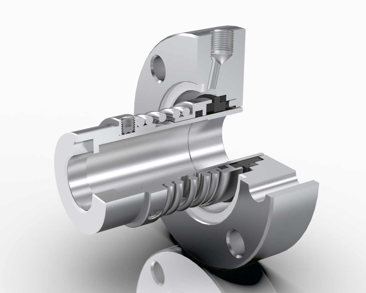 single spring type single spring type