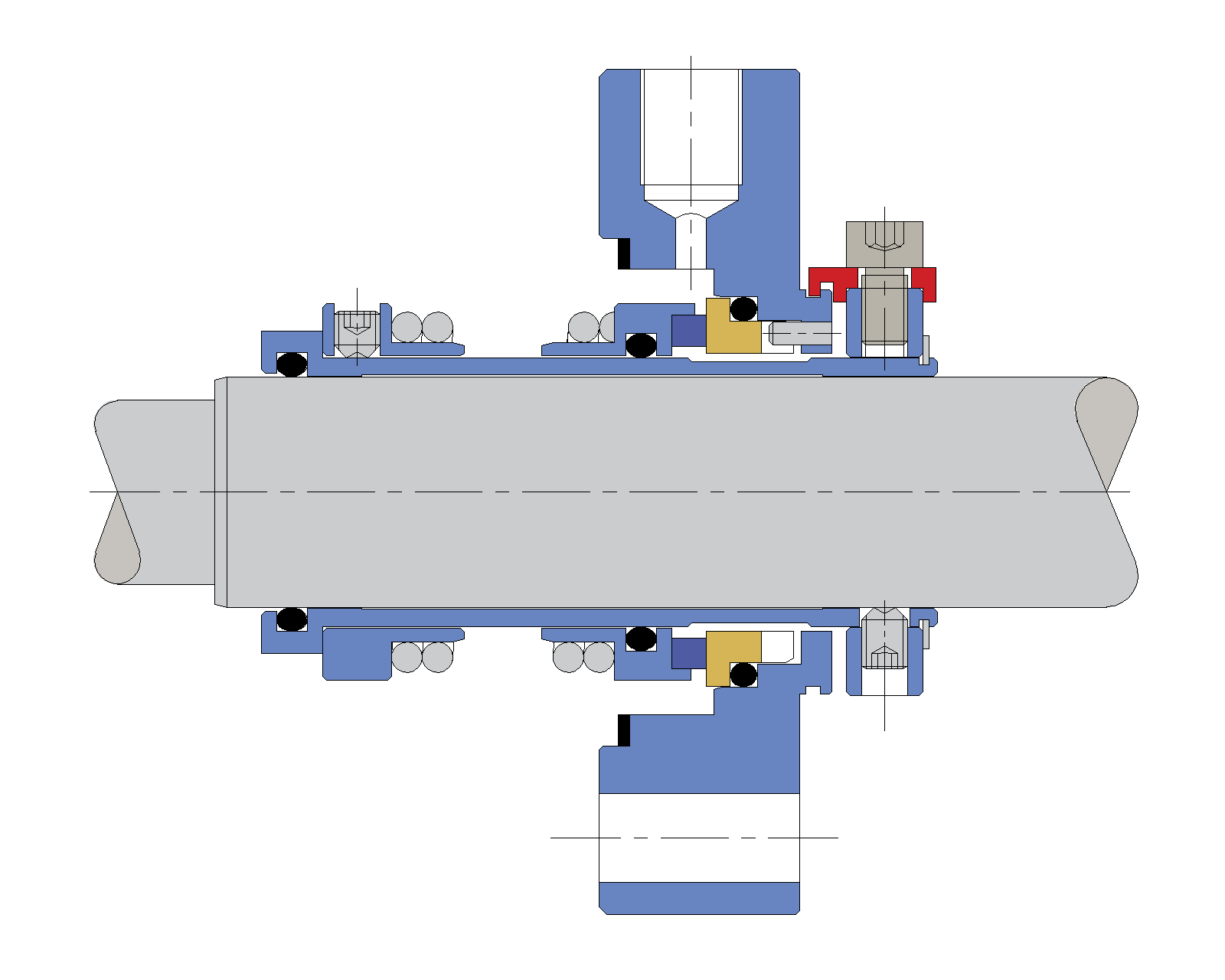 single spring type single spring type