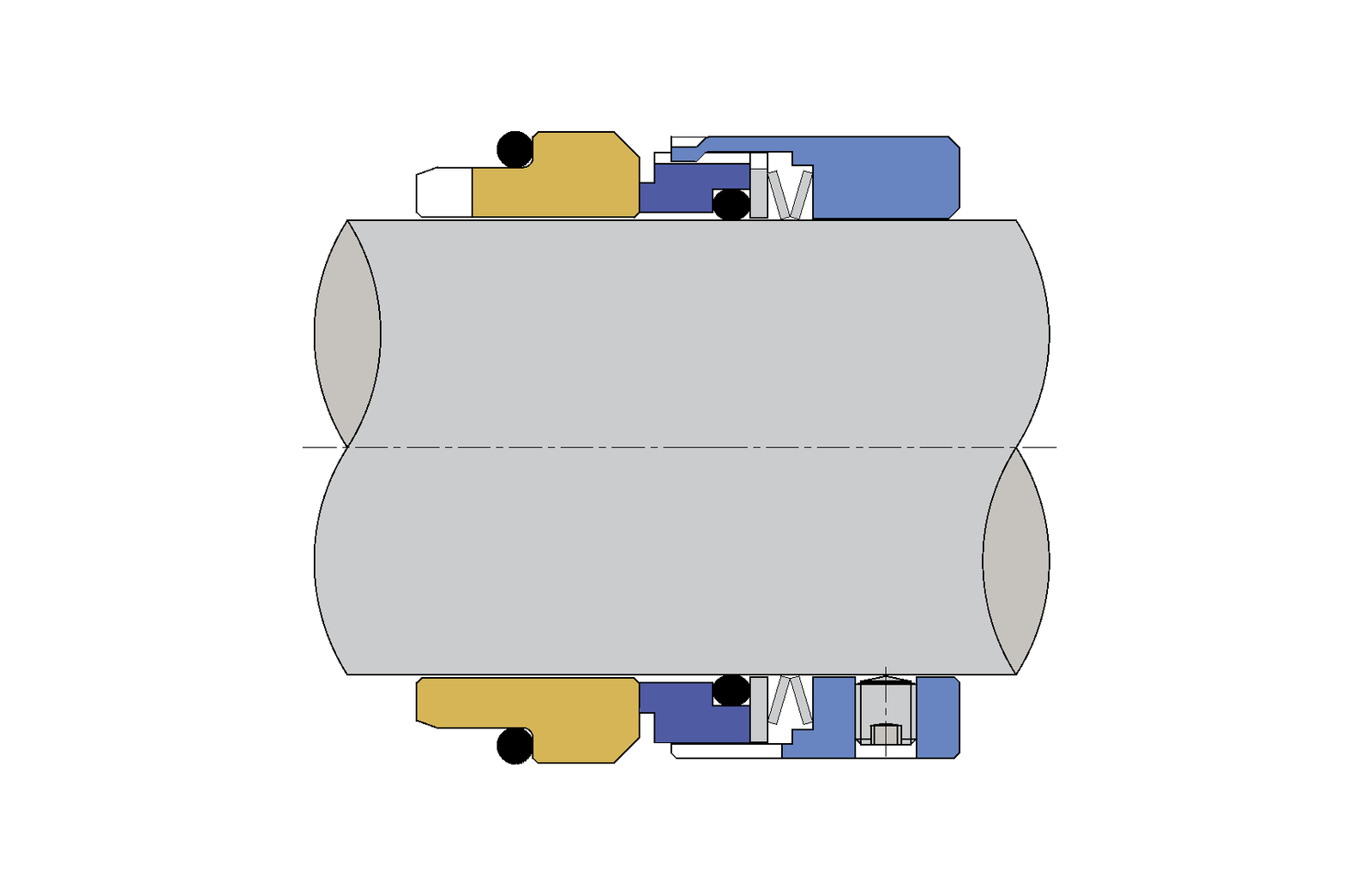 wave spring seal (equivalent to eagle burgmann m7n type) wave spring seal (equivalent to eagle burgmann m7n type)