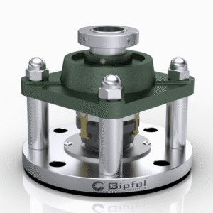 single dry mechanical seal – bearing assembly configuration