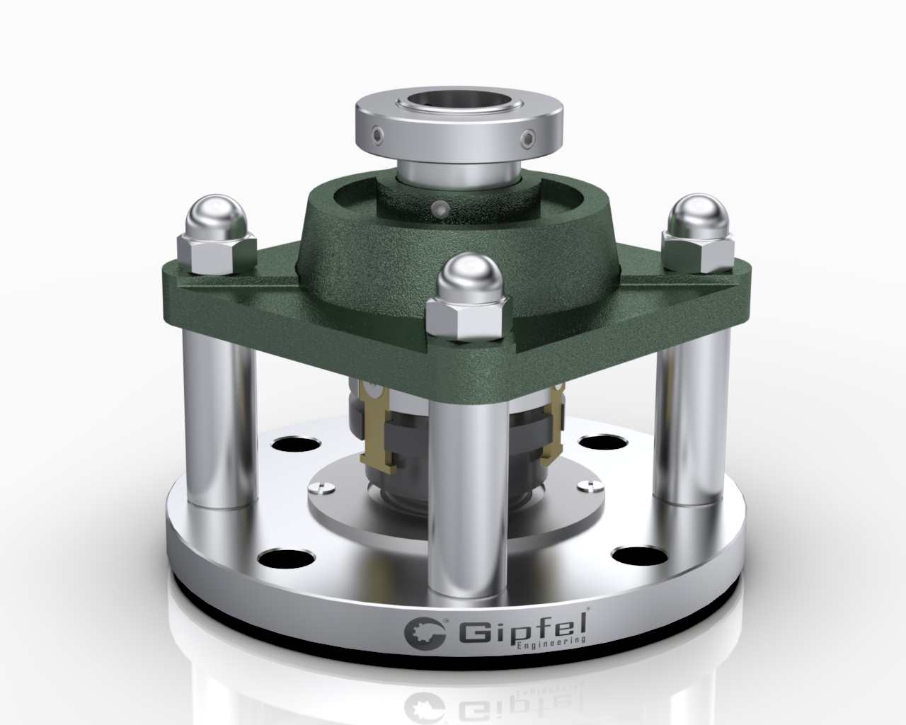 single dry running agitator mechanical seal with bearing support single dry running agitator mechanical seal with bearing support