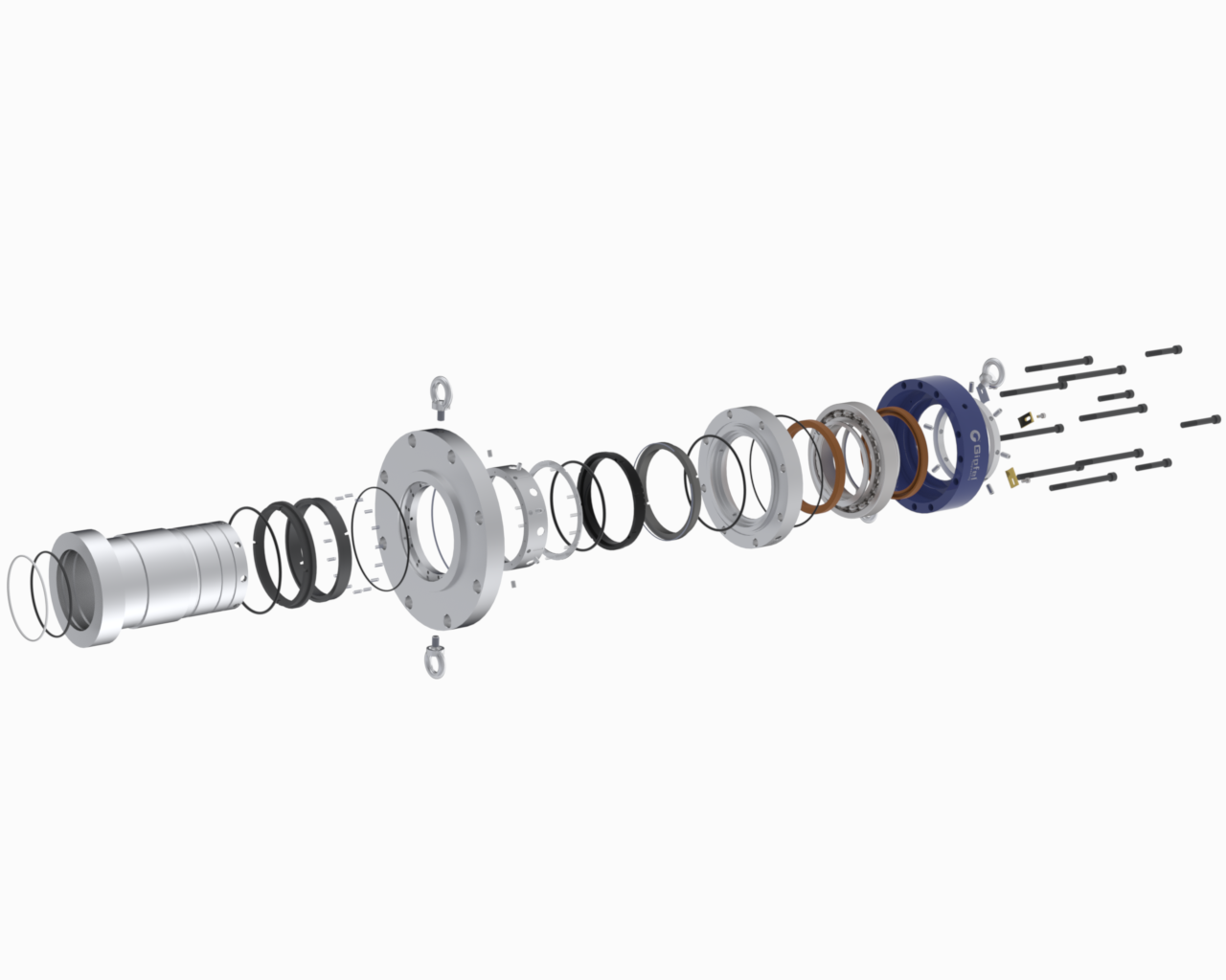 double mechanical seal with bearing assembly for top, bottom & side entry rotating equipment double mechanical seal with bearing assembly for top, bottom & side entry rotating equipment