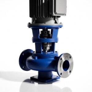 IL-1150 vertical inline metallic coupled pump (product illustration)