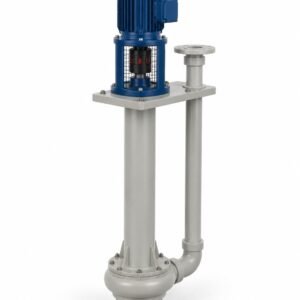VC-1135 vertical non-metallic coupled pump in polypropylene (product illustration)